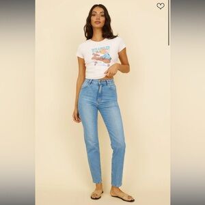 Rolla’s Jeans. Dusters High Rise Slim.